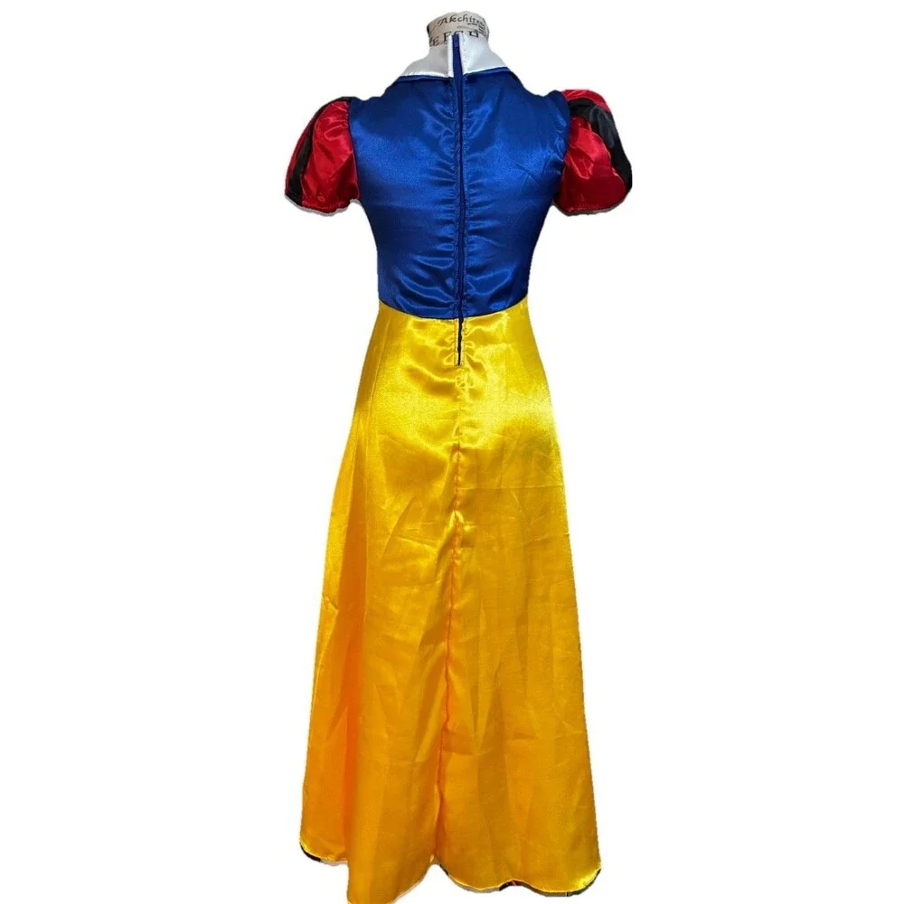Charades Deluxe Snow White Princess Costume Dress NWOT Child Size 10
